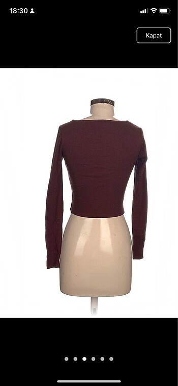 Zara Zara bordo bluz