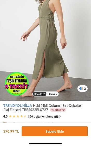 Trendyol & Milla Tmilla elbise