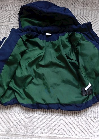 Erkek Çocuk Lacivert Fermuarlı Mont - Görsel 3