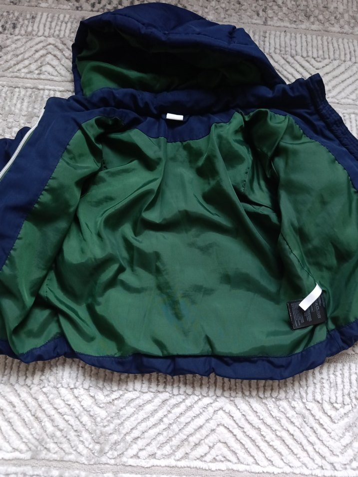 Erkek Çocuk Lacivert Fermuarlı Mont - Görsel 3