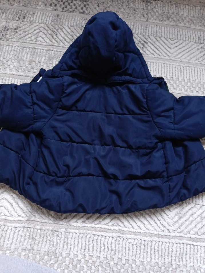 Erkek Çocuk Lacivert Fermuarlı Mont - Görsel 5