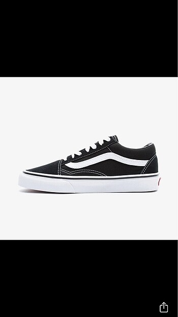 38 Beden VANS OLD SKOOL UNİSEX SİYAH SNEAKER #VANS
