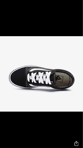 38 Beden siyah Renk VANS OLD SKOOL UNİSEX SİYAH SNEAKER #VANS