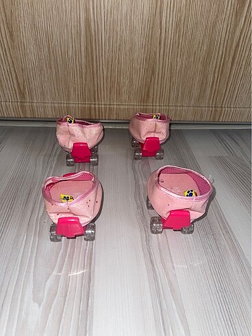 Beden Renk Build A Bear Pink Sparkle Ayakkabı ve Tekerlekli Paten