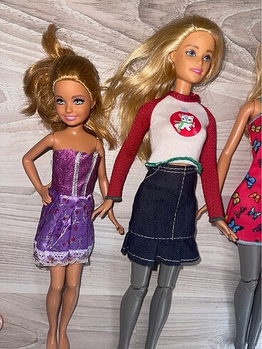 Beden Renk Oyuncak Barbie bebekler