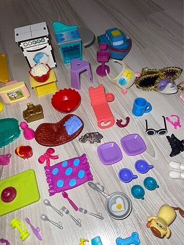 Beden Renk Barbie oyun evi aksesuarları