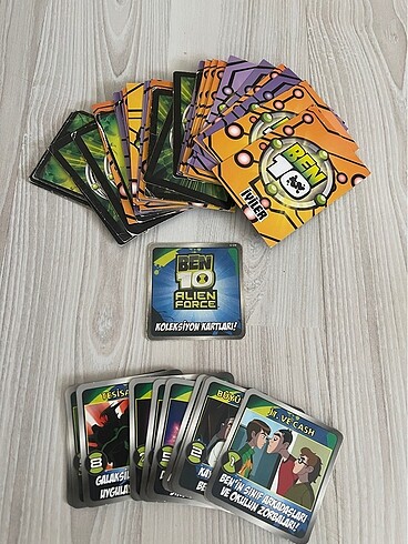 Ben10 koleksiyonluk kartlar