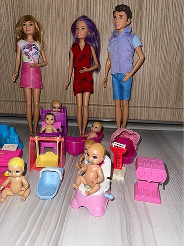 Barbie Barbie Skipper bebekler ve aksesuarlar