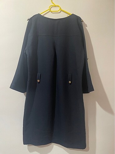 Kasha marka çok şık lacivert elbise - Görsel 6