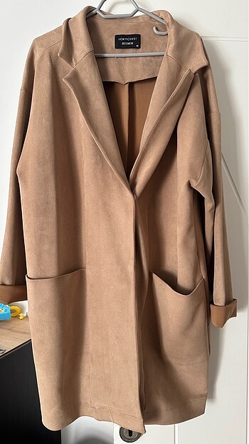 Süet blazer