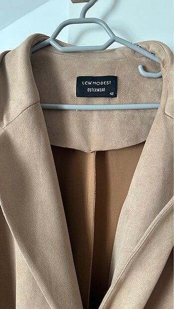 42 Beden Süet blazer