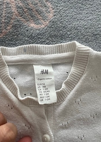 Kız Çocuk Beyaz İnce Triko Hırka - Görsel 4