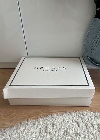 Sagaza Mavi Kemerli Kısa Kot Tulum - Görsel 6