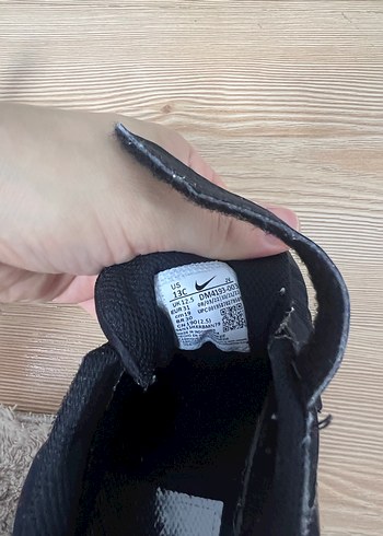 Erkek Çocuk Siyah Cırtlı Spor Ayakkabı - Görsel 6