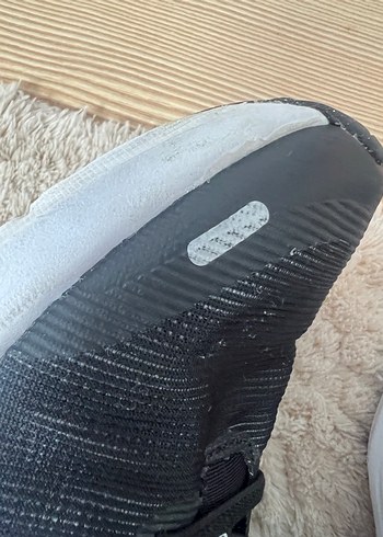 Erkek Çocuk Siyah Cırtlı Spor Ayakkabı - Görsel 7