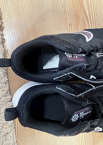 Erkek Çocuk Siyah Cırtlı Spor Ayakkabı - Görsel 5