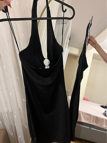 H&M Siyah mini elbise