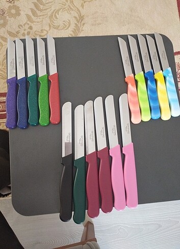  Beden çeşitli Renk Solingen meyve bıçağı 6 adet 