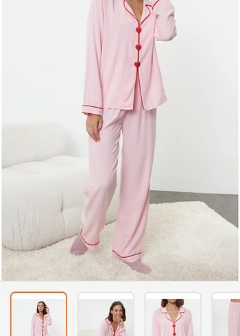 Pembe Rahat Kadın Pijama Takımı