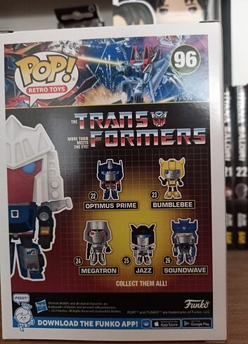  Beden Transformers -Tracks Funko Pop