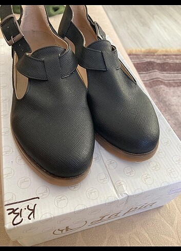 36 Beden siyah Renk Kadın oxford loafer ayakkabı