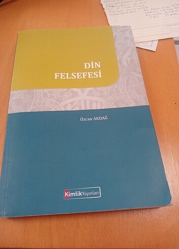  Din felsefesi kitabı
