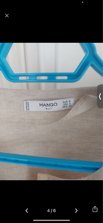 s Beden ten rengi Renk Mango keten MIDI elbise