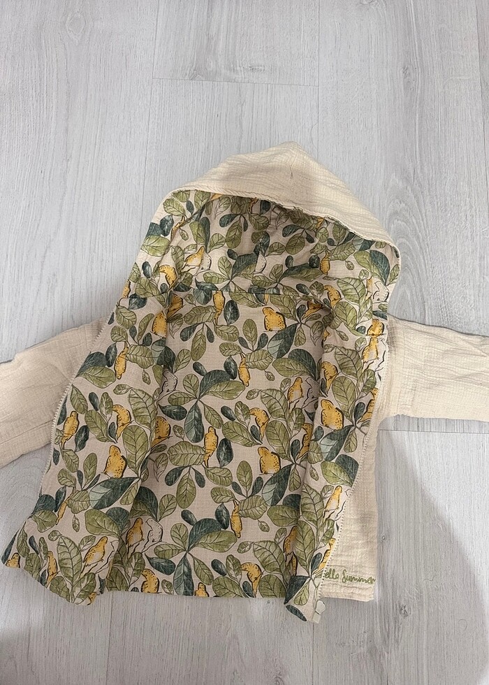 E bebek mevsimlik kapüşonlu - Görsel 3