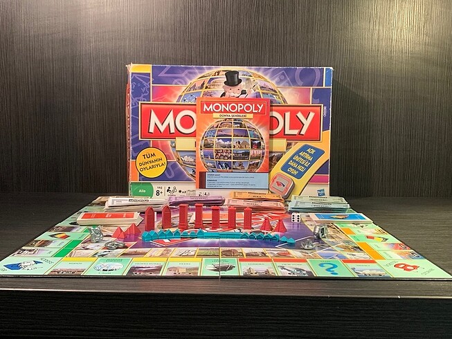 Beden Renk Hasbro Monopoly Dünya Şehirleri