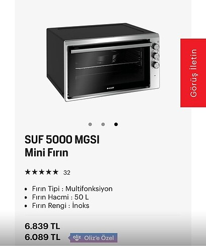Mini fırın