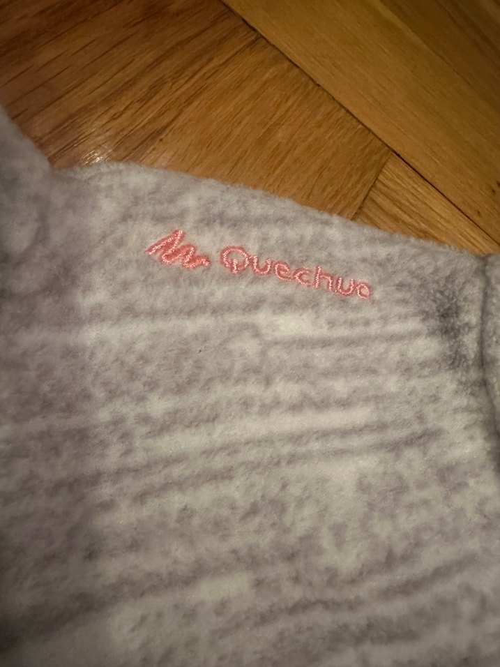 Gri Fermuarlı Yarım Boğazlı Polar - Görsel 3