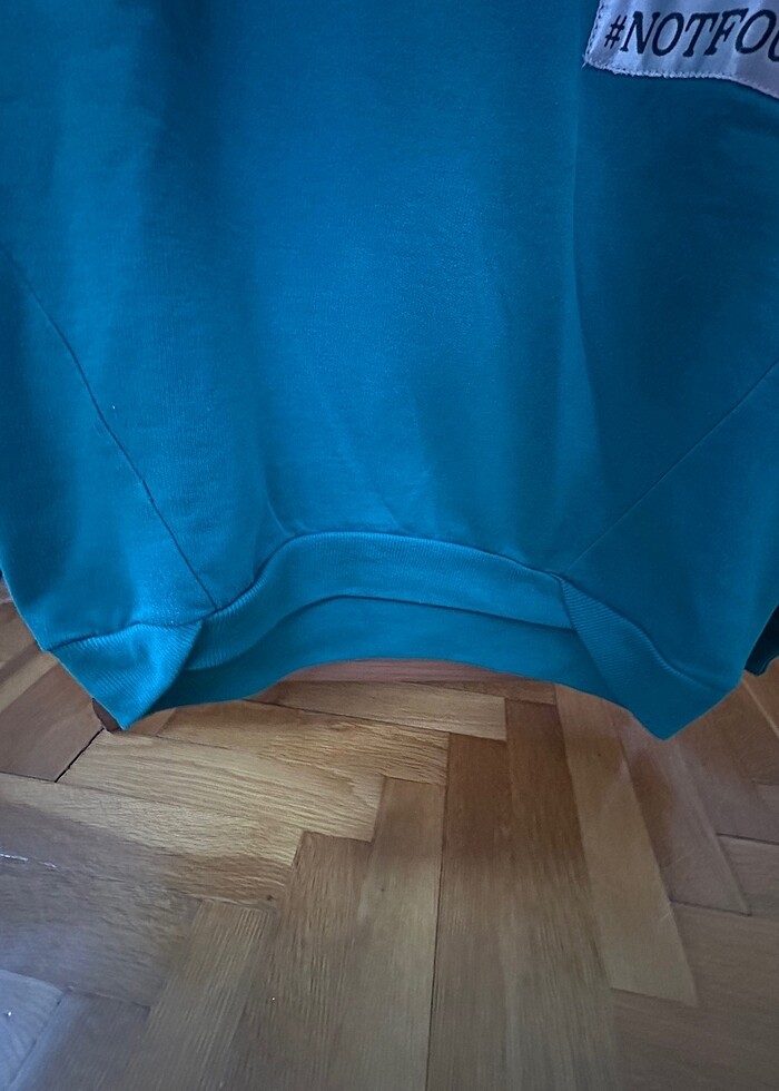 Mango bisiklet yaka sweatshirt - Görsel 4