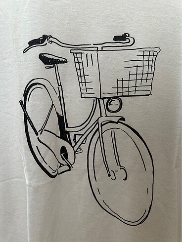 Mango baskılı beyaz tişört - Görsel 2