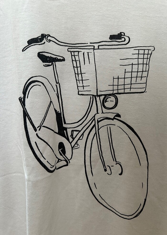 Mango baskılı beyaz tişört - Görsel 2