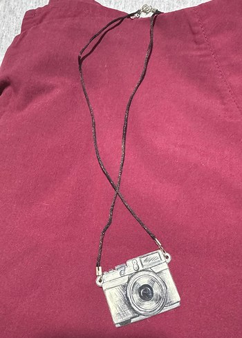 Renkli Dijital Kamera Figürlü Kolye - Görsel 2