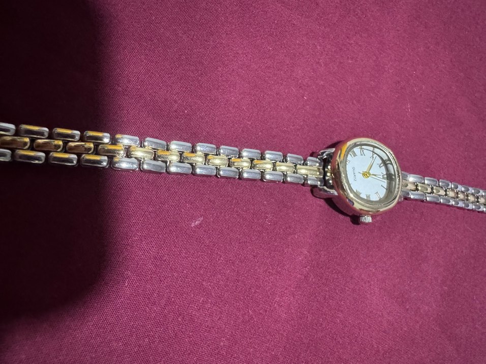 Kadın Altın ve Gri Klasik Bilek Saati - Görsel 2