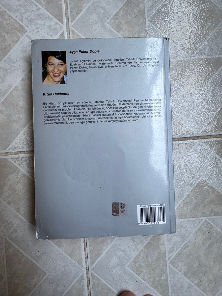 Matematik I Çözümlü Problemleri - Ayşe Peker Dobie - Görsel 2