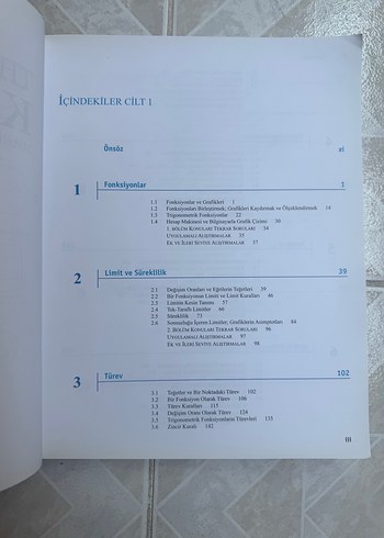 Thomas Kalkülüs Cilt 1 - George B. Thomas - Görsel 3