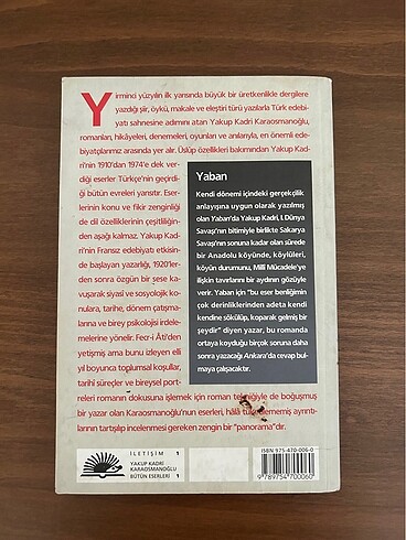  Yaban Roman Kitabı