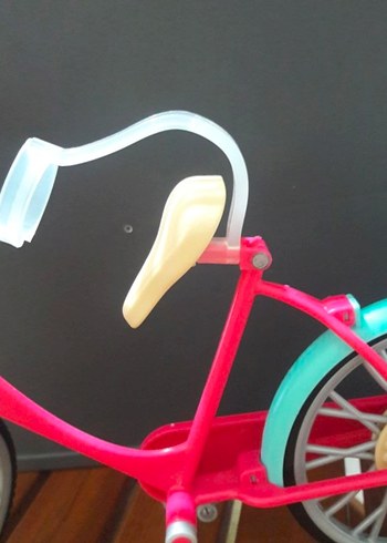 Barbie bisiklet 1 adet - Görsel 2