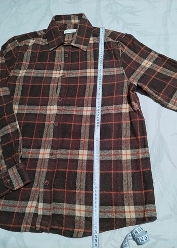 Ekoseli gömlek ceket Mudo 1 adet sıfır üründür. - Görsel 5