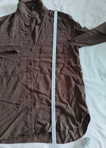 Mavi kadın gömlek 1 adet - Görsel 4