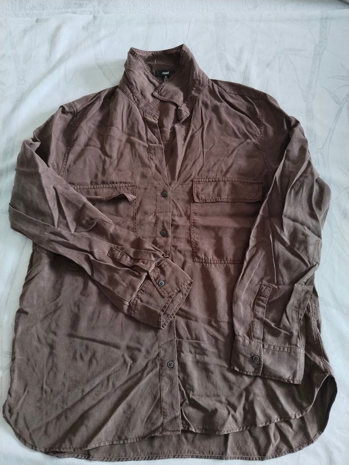 Mavi kadın gömlek 1 adet - Görsel 2