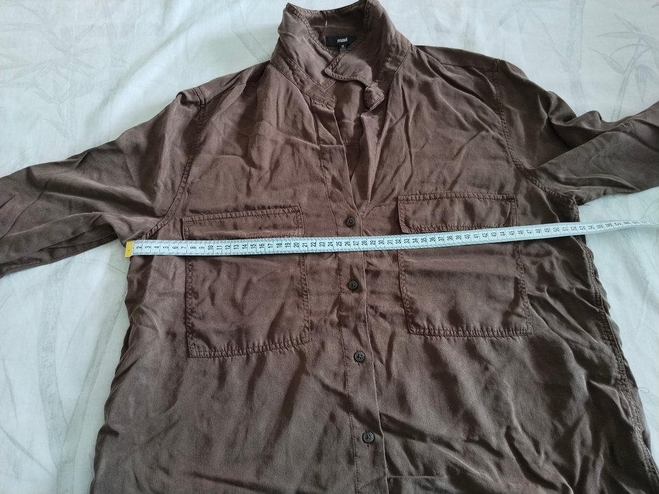 Mavi kadın gömlek 1 adet - Görsel 3