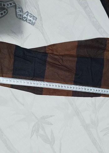 Mavi oversize kadın gömlek 1 adet  sıfır üründür. - Görsel 7