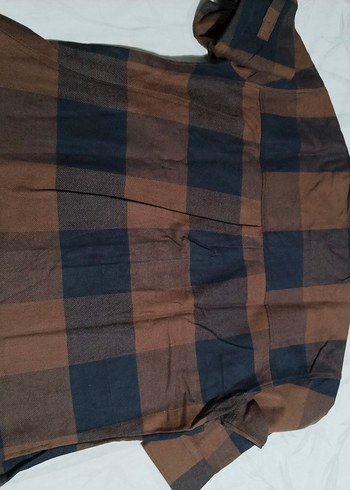 Mavi oversize kadın gömlek 1 adet  sıfır üründür. - Görsel 3