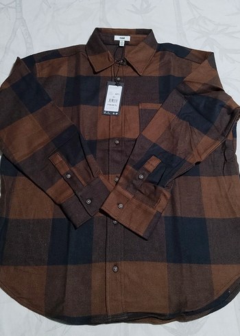 Mavi oversize kadın gömlek 1 adet  sıfır üründür. - Görsel 2