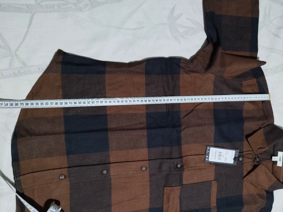 Mavi oversize kadın gömlek 1 adet  sıfır üründür. - Görsel 4