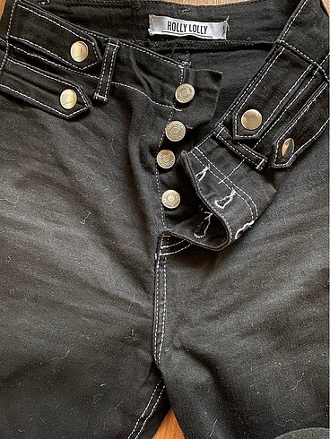 s Beden siyah Renk Holly Lolly Yüksel Bel Jeans