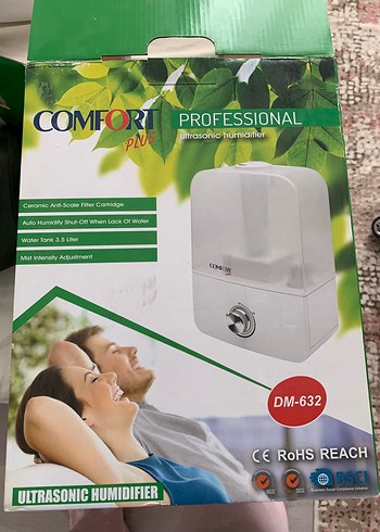 Comfort Plus DM-632 Bebbe Ultrasonik Hava Nemlendirici - Görsel 3